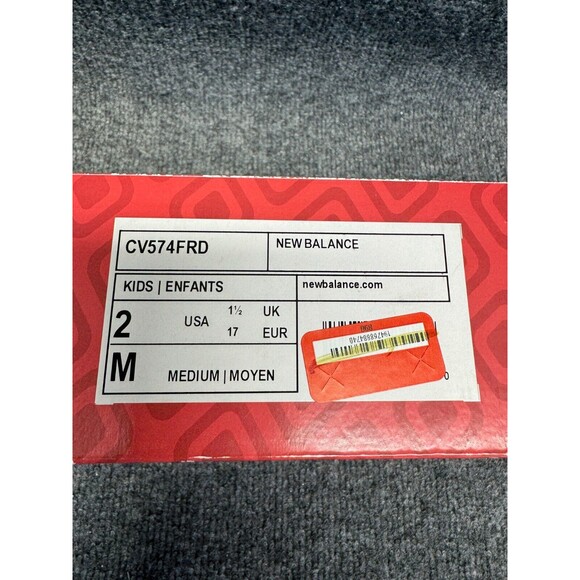 Infant Boy's New Balance 574 Crib Sneaker, Size 2 M - Grey - Picture 3 of 5